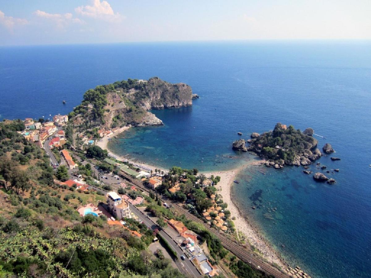 Greek Theater - Sea View Apartment Taormina Bagian luar foto