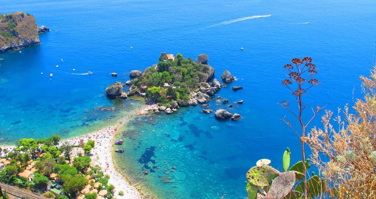 Greek Theater - Sea View Apartment Taormina Bagian luar foto