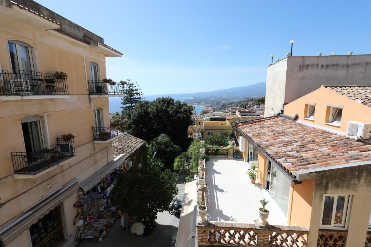 Greek Theater - Sea View Apartment Taormina Bagian luar foto