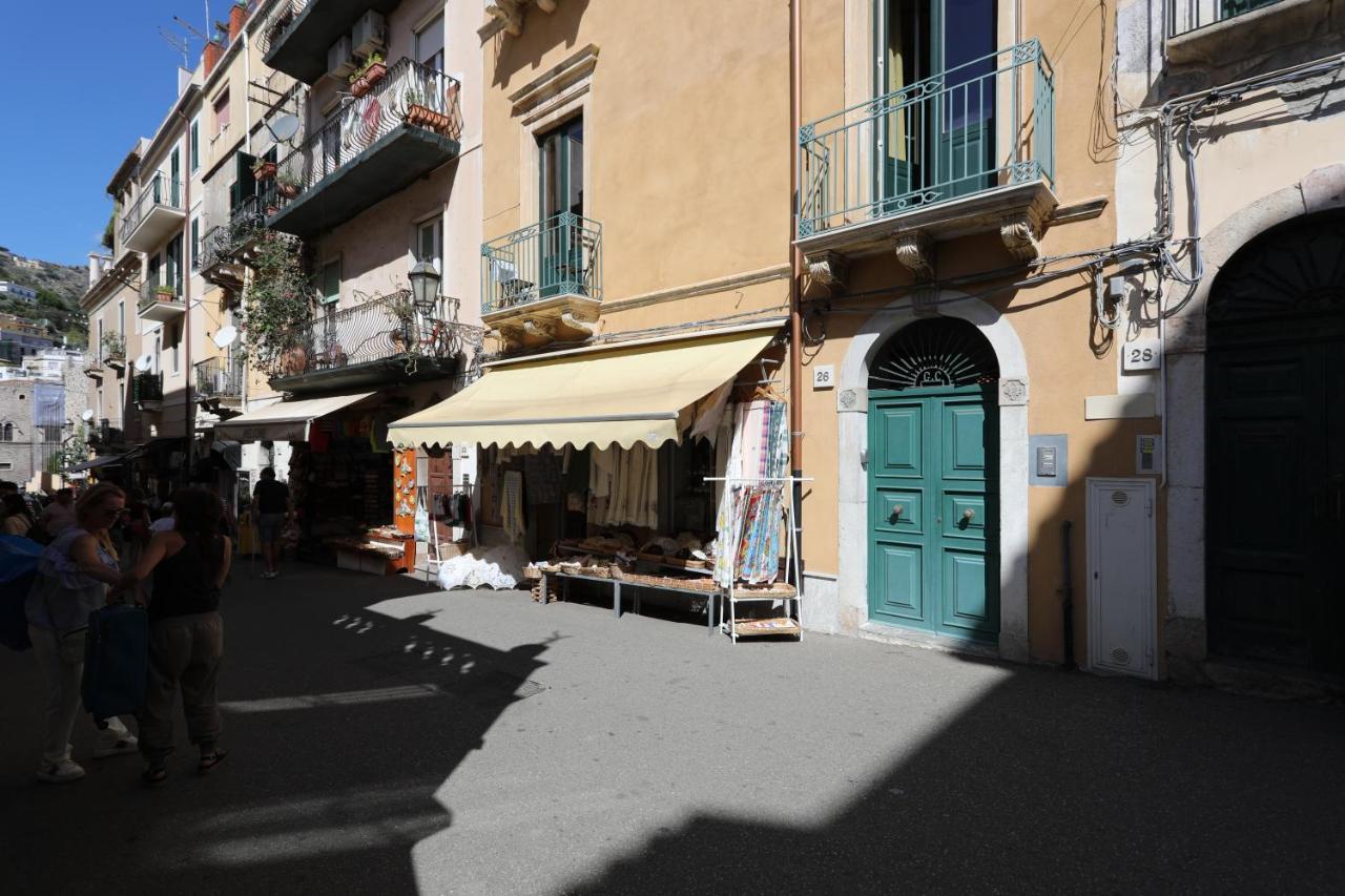 Greek Theater - Sea View Apartment Taormina Bagian luar foto