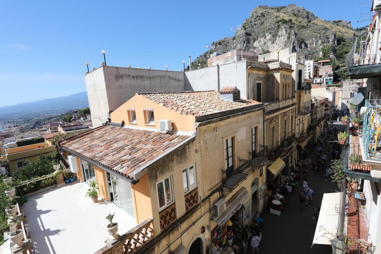 Greek Theater - Sea View Apartment Taormina Bagian luar foto